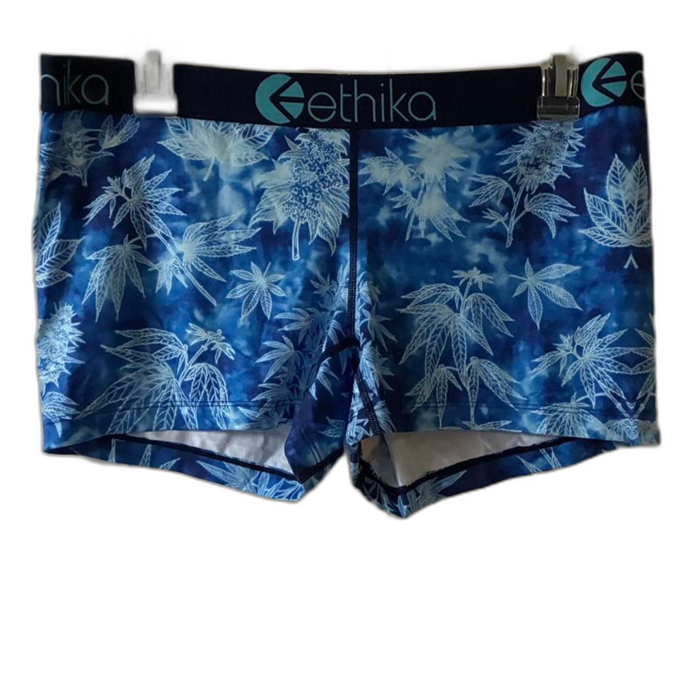 Ethika Women's Blue Boxers-and-briefs